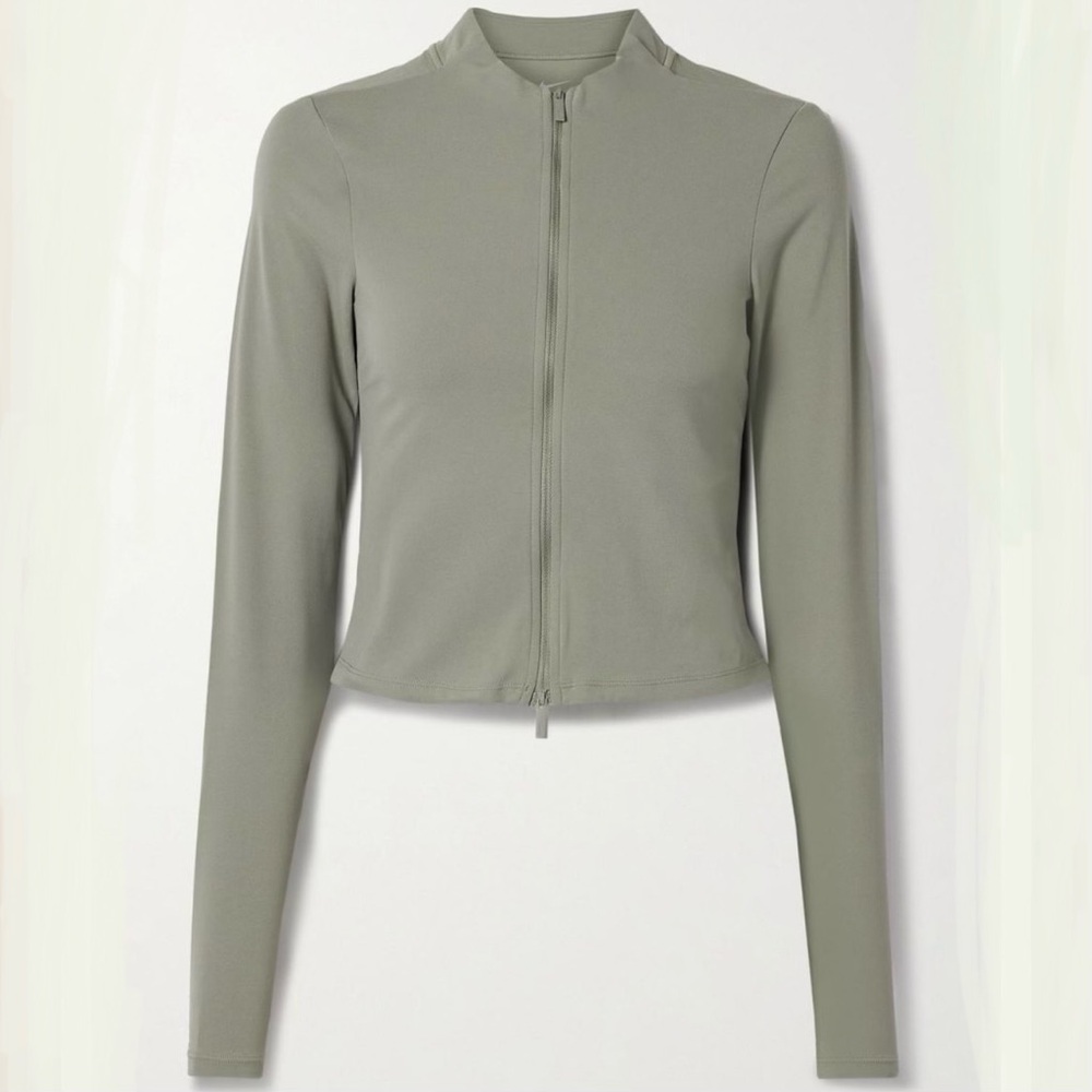 Nike Zenvy Women's Olive Dri-FIT Full-Zip Jacket